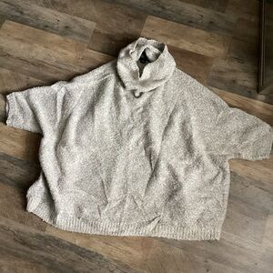 Maddison Gray Cowl Neck Sweater
